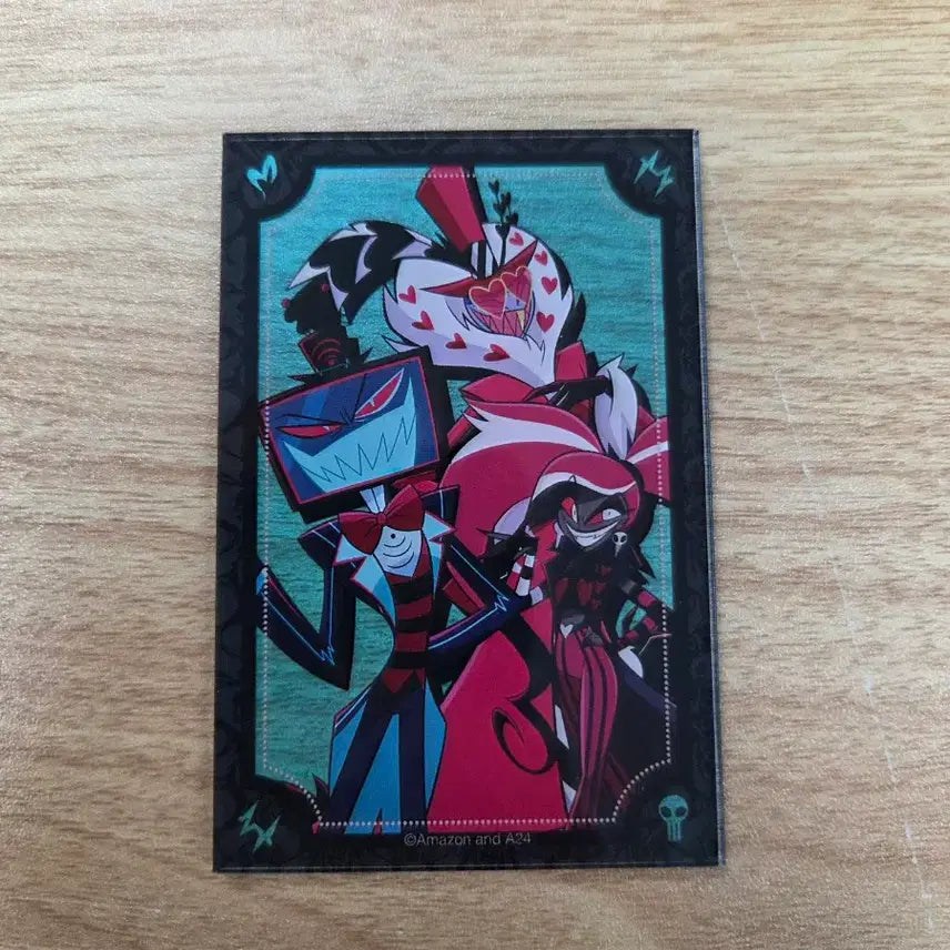 [BUNJANG] Hasbean Hotel Smile Base Cafe Acrylic Card VEES / 해즈빈호텔 스마일베이스 카페 아크릴카드 VEES