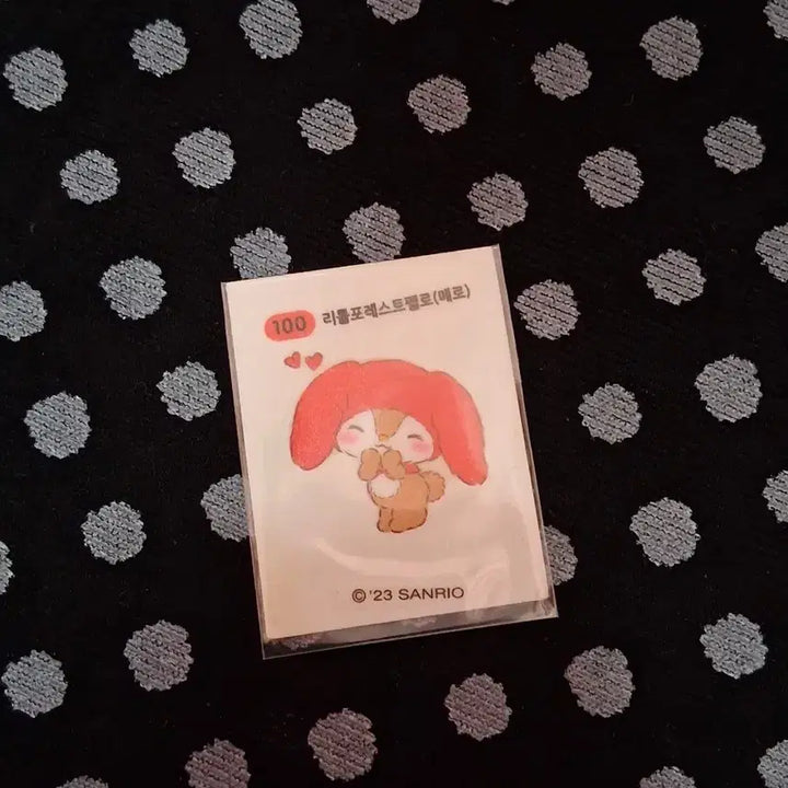 [BUNJANG] Sanrio Little Forest MeloMelo Sticker 100 Ttibuseal / 산리오 리틀포레스트 멜로 메로 스티커 100 띠부씰 띠부실 띠부띠부