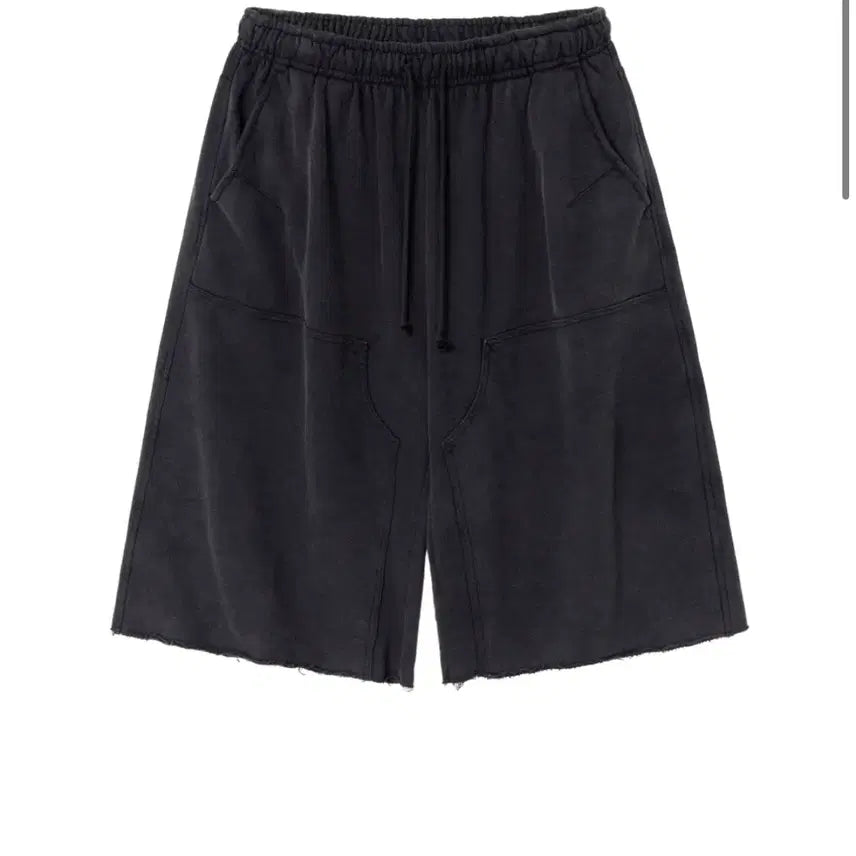 [BUNJANG] Hatching Room Dragon Double Knee Shorts Black / [3] 해칭룸 드래곤 길들이기 더블니 쇼츠 블랙