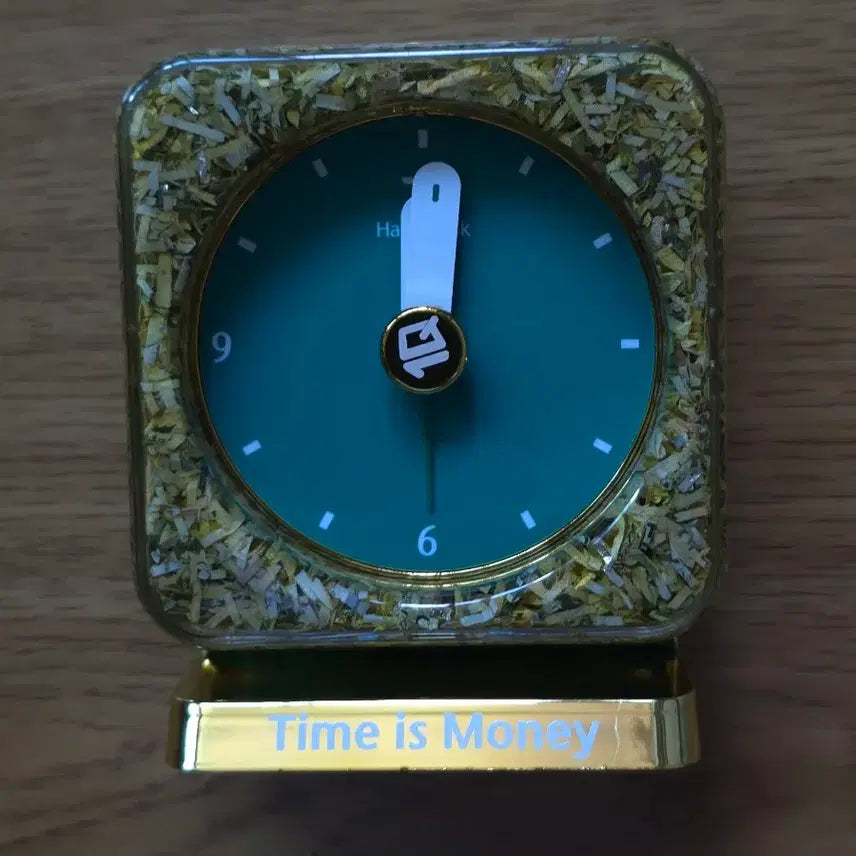 [BUNJANG] Hana Bank Limited Edition Money Clock Table Clock / 하나 머니클락 한정판 시계