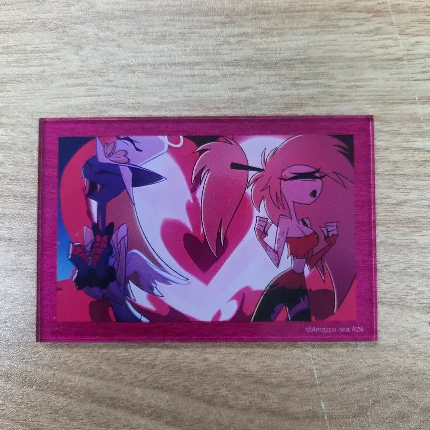 [BUNJANG] Hasbean Hotel Smile Base Cafe Collaboration Acrylic Card (PENSHEW &amp; CHERRYBOMB) / 해즈빈호텔 스마일베이스카페 아크릴카드 펜셔스&amp;체리밤