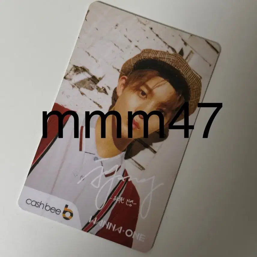 [BUNJANG] Wanna One Bae Jin-young Cashbee Transportation Card / 워너원 배진영 캐시비 교통카드