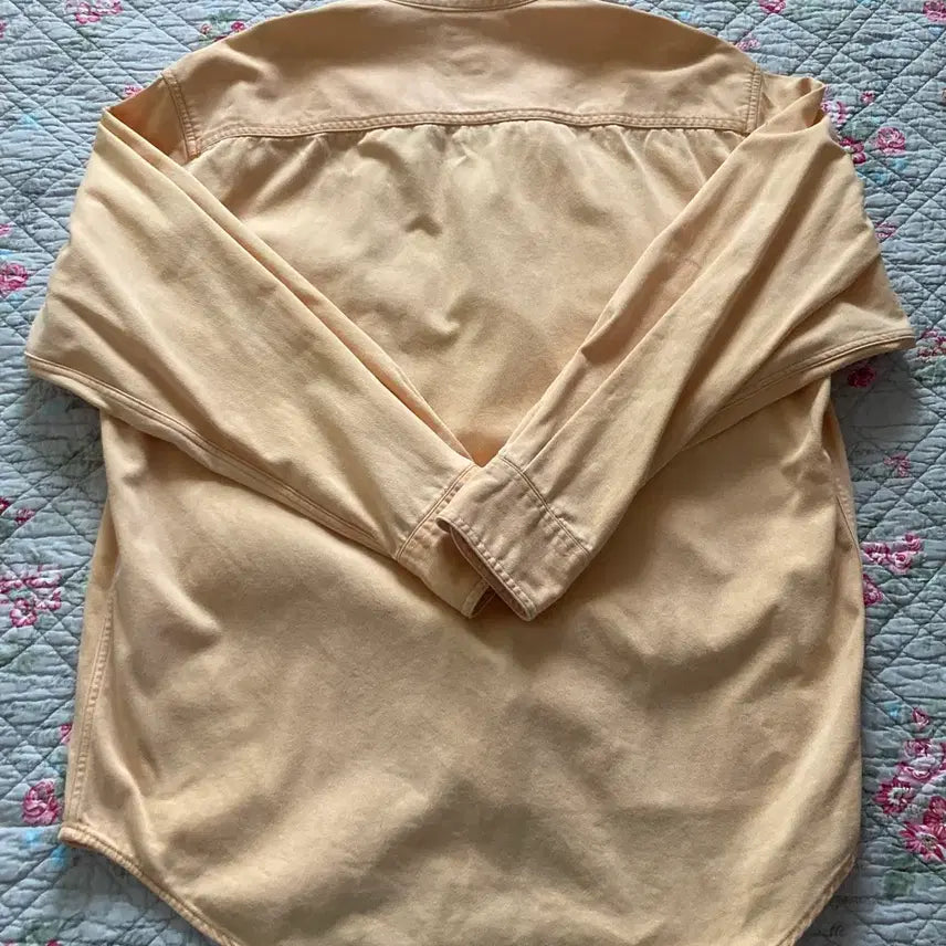 [BUNJANG] GAP Heavy Cotton Long Sleeve Shirt Yellow M / OLD GAP 갭 heavy 코튼 긴팔 셔츠 yellow M