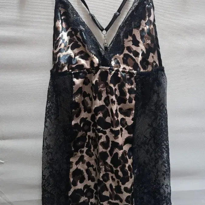 [SOLD OUT] 호피 레이스 슬립S