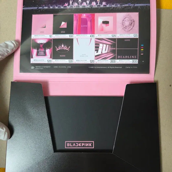 [SOLD OUT] 블랙핑크 데뷔 10주년 기념 우표 패키지