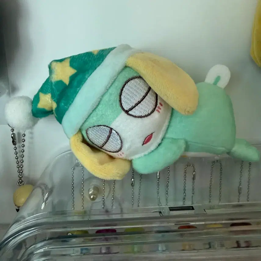 [BUNJANG] Bandai Chibi Keroro Sleeping Plush Toy / 반다이 치비 케로로 잠자는 인형
