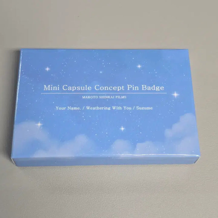[BUNJANG] Makoto Shinkai "Your Name." Weather Mini Tin Can Badge / 신카이 마코토 미니 알약 캔뱃지 모애쿠 팝업 스토어 너의 이름은 날씨의