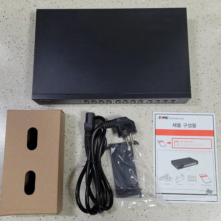 [BUNJANG] ipTIME SW2400-mini 24-Port Gigabit Ethernet Switch Hub / EFM ipTIME SW2400-mini 스위치허브