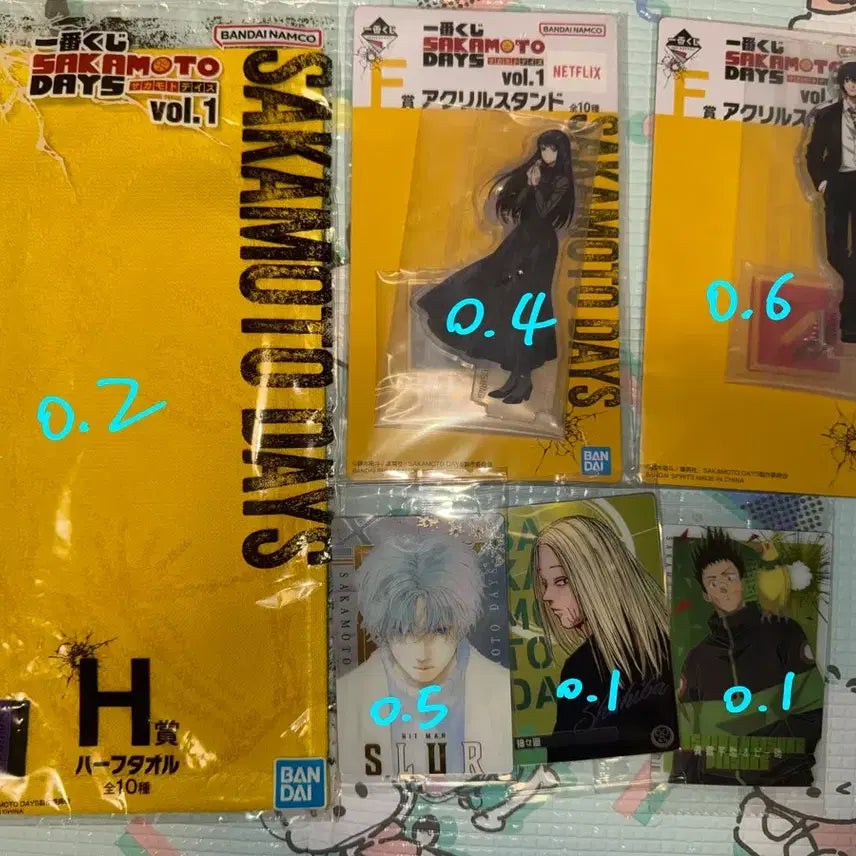 [BUNJANG] Sakura Days Ichiban Kuji Wafers Card / 사카모토데이즈 제일복권 웨하스 카드
