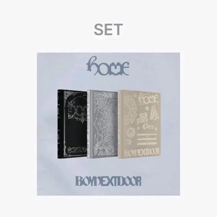 [BUNJANG] BOYNEXTDOOR HOME Album 3-Set Bundle Set (All Members) / 보넥도 홈 미개봉 앨범 3종 세트 일괄 home 성호리우재현태산이한운학