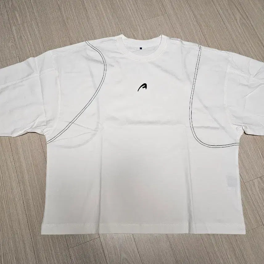 [SOLD OUT] 아더에러 A Peec 로고 아티피걸 티셔츠 오프 화이트