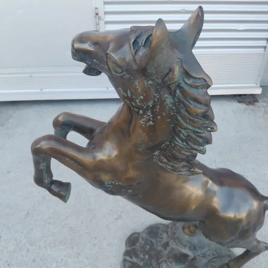 [BUNJANG] Bronze Horse Sculpture / 청동 말 조각상
