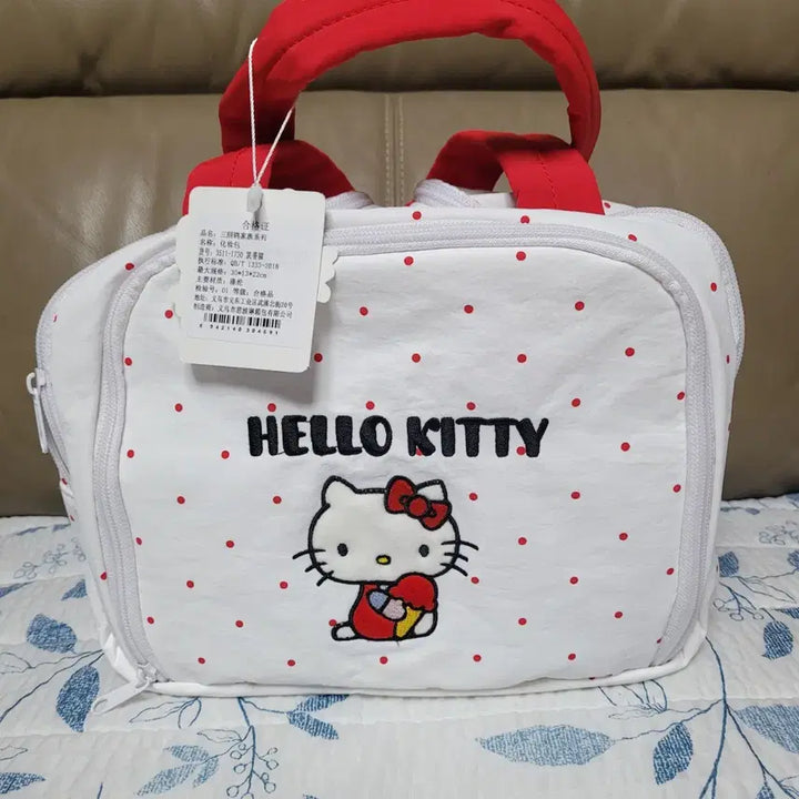 [BUNJANG] Sanrio Kuromi Hello Kitty Travel Pouch Set / 쿠로미 헬로키티 파우치 세트