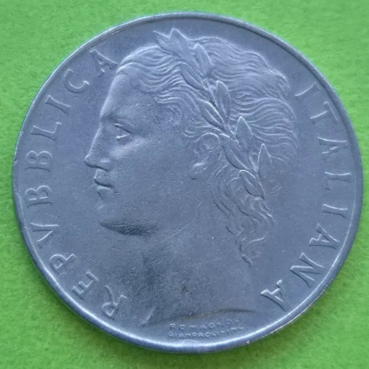 [BUNJANG] 1957 Italy 100 Lire Coin / 1957 이탈리아 100리라 동전 M3503