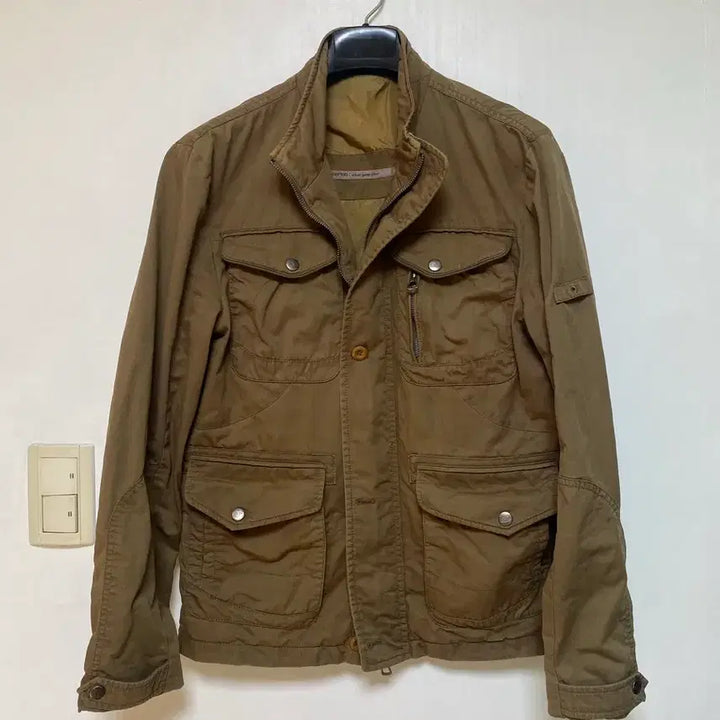 [BUNJANG] SERIES Khaki Anorak Jacket Size 100 / [SERIES] 시리즈 야상 자켓 100사이즈