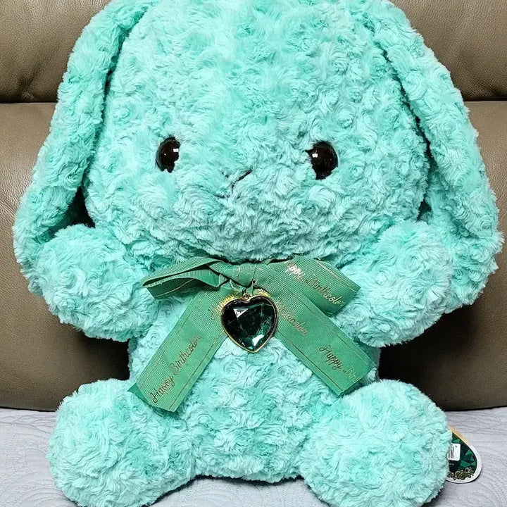 [BUNJANG] Happy Birth Color Rabbit 40cm Plush Doll (New) / 해피버쓰컬러 토끼 40cm중대형인형(새상품)