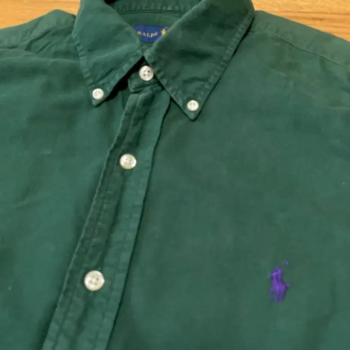 [BUNJANG] Polo Ralph Lauren Oxford Shirt Green / 폴로 옥스포드 셔츠 그린
