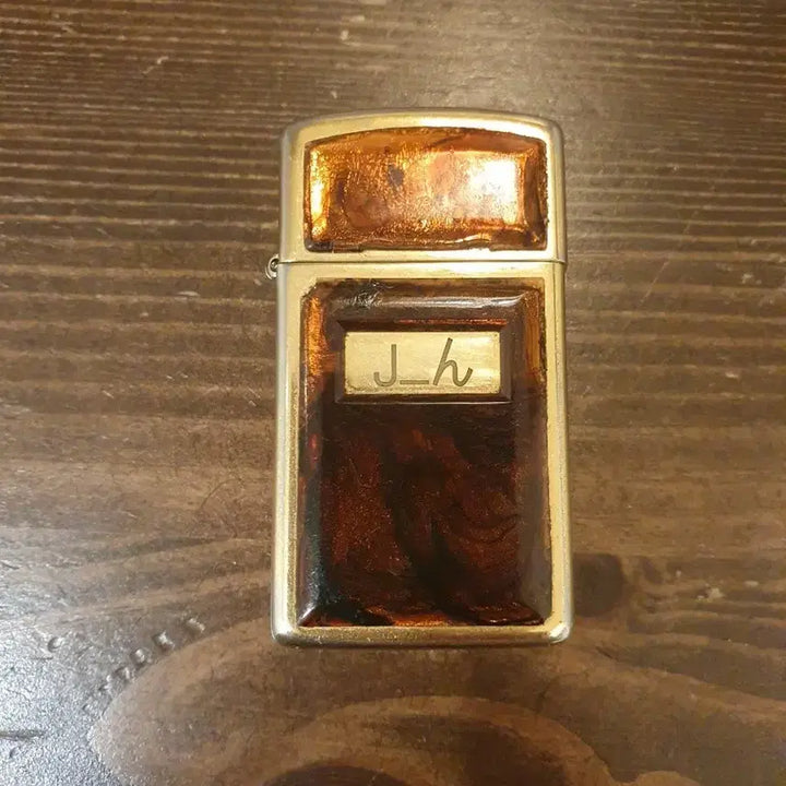[BUNJANG] Zippo Slim Lighter Gold Insert / 지포라이터 슬림 골드인서트 판매