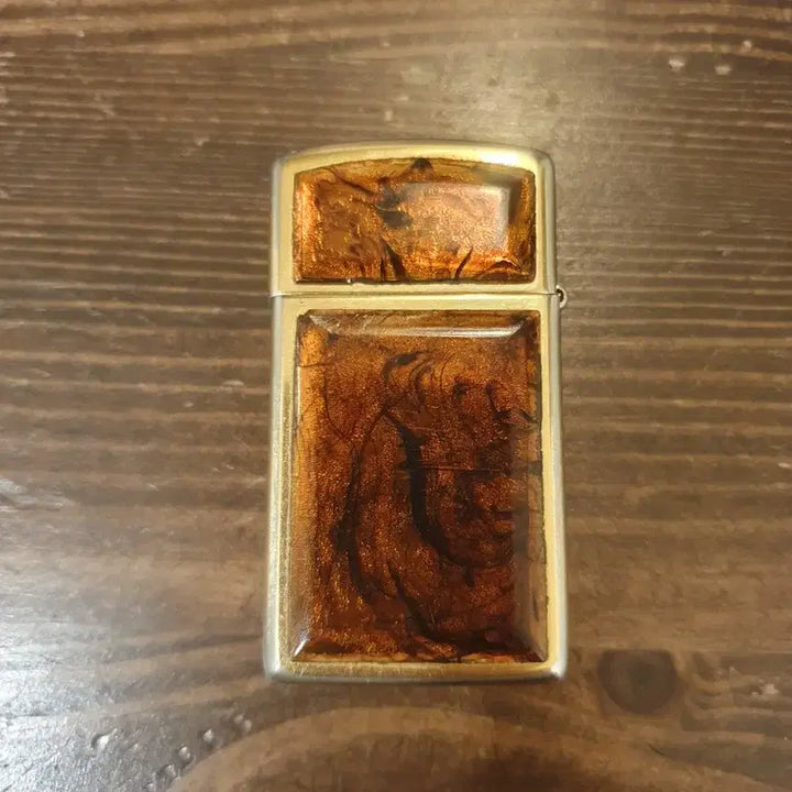 [BUNJANG] Zippo Slim Lighter Gold Insert / 지포라이터 슬림 골드인서트 판매