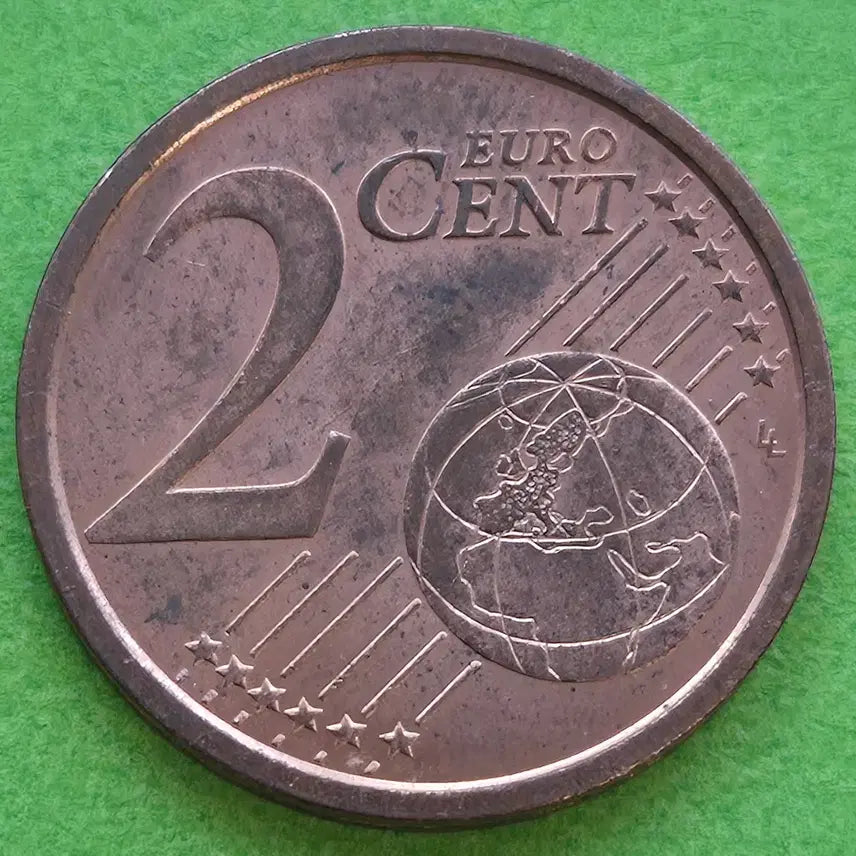 [BUNJANG] 2010 Italy 2 Euro Cent Coin / 2010 이탈리아 2유로센트 동전 M3523