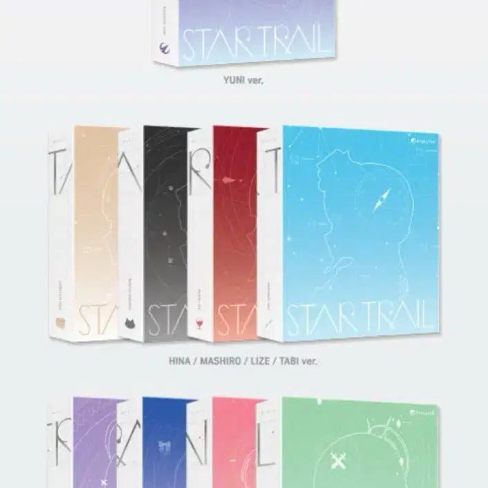 [BUNJANG] Stellive Startrail Album Set with Photocard and Musinsa POB / 스텔라이브 스타트레일 앨범 1세트 판매합니다