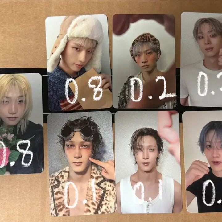 [BUNJANG] P1Harmony DUH! Album Lucky Draw Photocard Bundle Set / 피원하모니 포카 p1harmony p1h pc sell