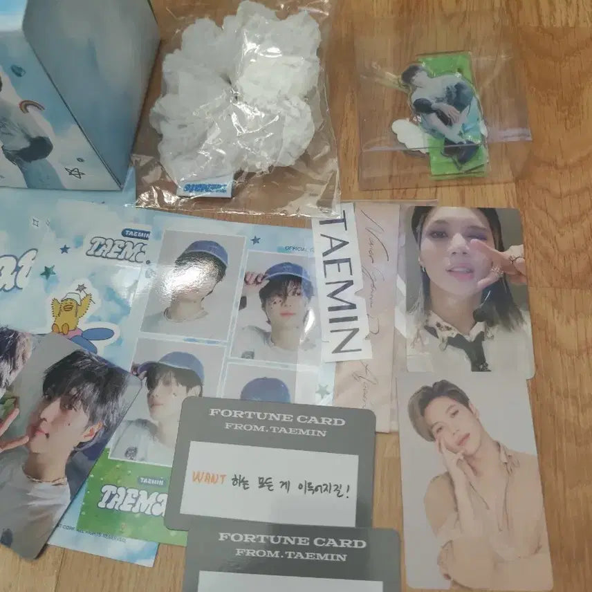 [BUNJANG] SHINee Taemin Fan Meeting Fanclub Gift Kit / 샤이니 태민 팬미팅 팬클럽 선물 키트 탬메이트