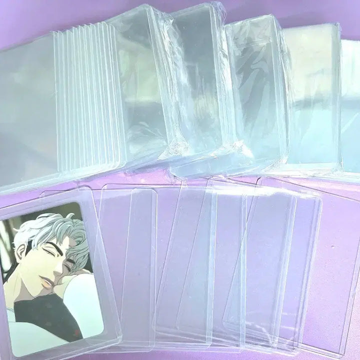 [BUNJANG] Photocard Top Loaders (67 pcs) / 포토카드 탑로더 70개