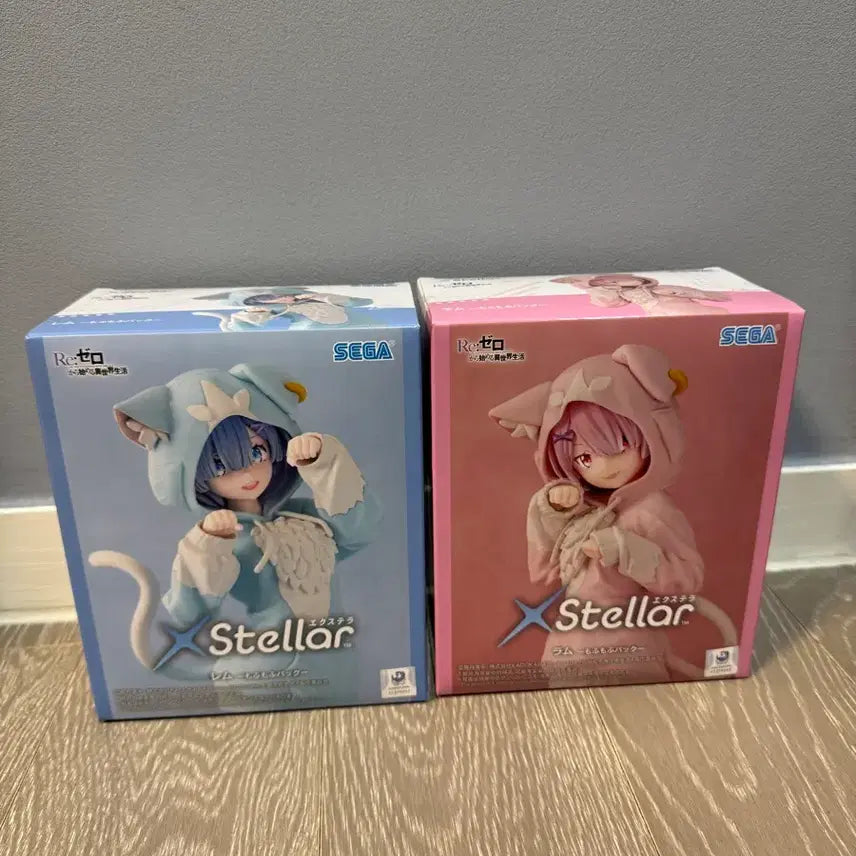 [BUNJANG] SEGA Re:ZERO Ram &amp; Rem Figure Bundle Set / 세가 리제로 람,렘 피규어 세트