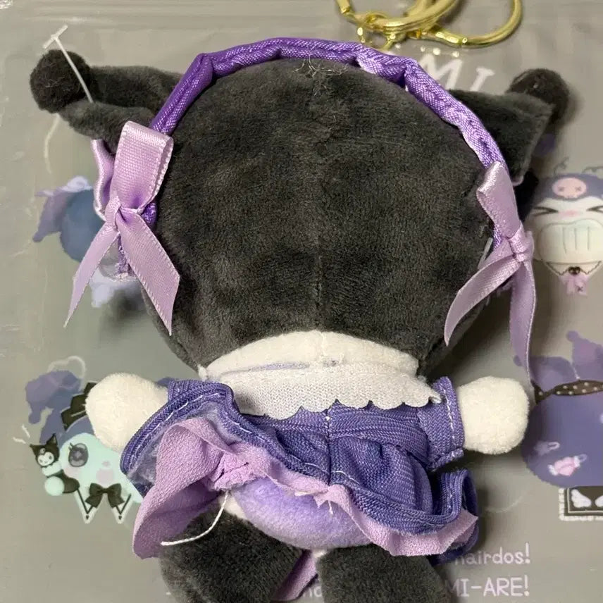[BUNJANG] Sanrio Kuromi Plush Keychain / <인형뽑기 상품> 산리오 쿠로미 인형 키링