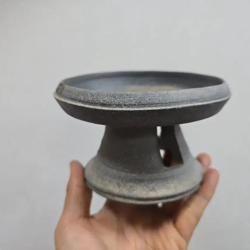 [BUNJANG] Authentic Three Kingdoms Period Pottery Pedestal Dish / 진품 삼국토기 굽다리접시 골동품
