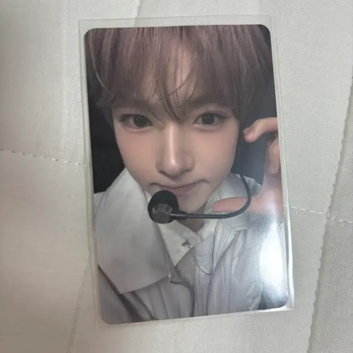 [BUNJANG] NCT WISH WishNini Medium Plush Cushion Sakuya Photocard / 위시니니 미디엄 플러시 쿠션 사쿠야 팡팡니니 포카