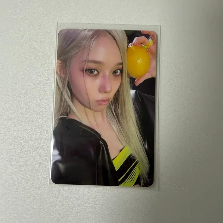 [BUNJANG] Aespa Winter Lemonade Pop-up Photocard / 에스파 윈터 레모네이드 팝업 거울 포토카드 팝니다