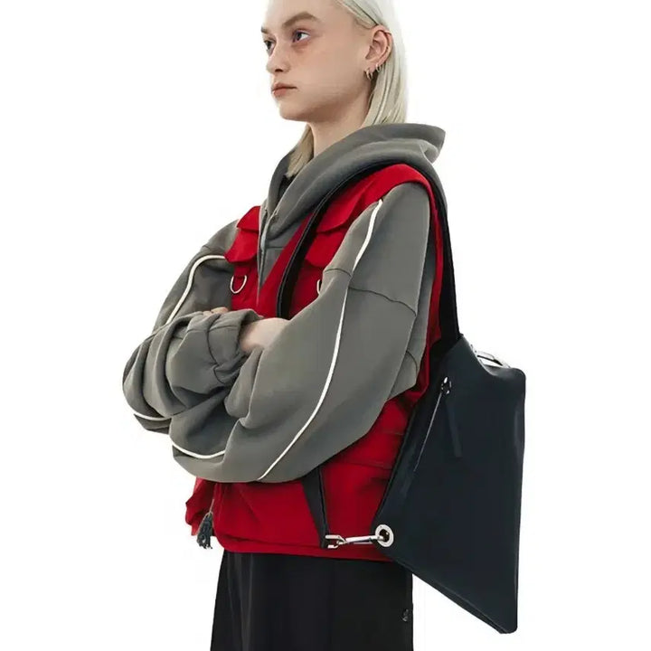 [BUNJANG] Osoi Dumpling Bag Black Buckle Hobo Bag / 오소이 덤프링 백 가방 dumpring 브로클 브로트 브롯 버클 호보백