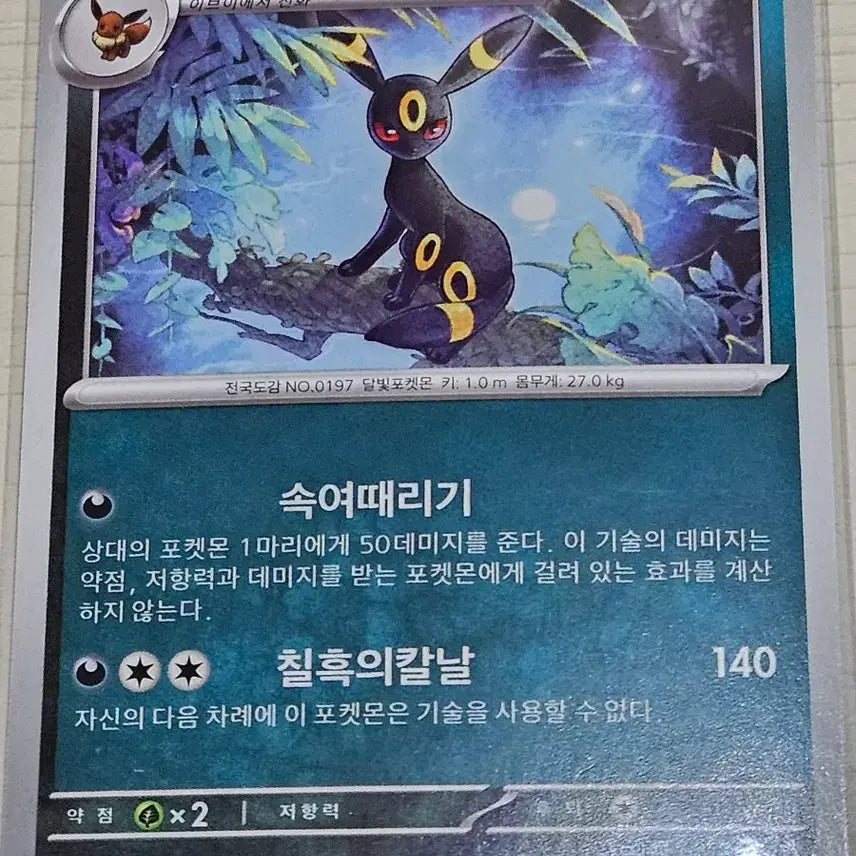 [BUNJANG] Pokemon Card Eevee, Umbreon Bundle Set / 포켓몬 카드 이브이, 블래키