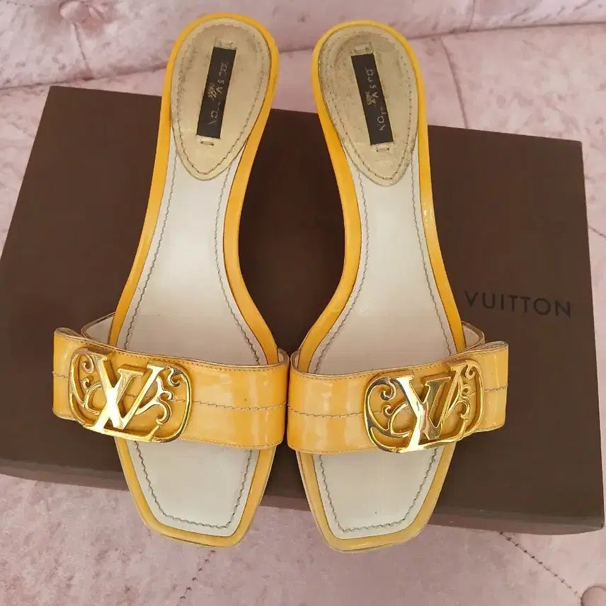 [BUNJANG] Louis Vuitton Monogram Slip-On Heels Size 36 / 정품 > 루이비통 슬리퍼 힐