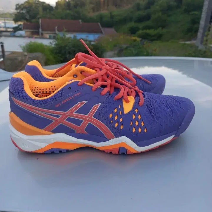 [BUNJANG] Asics Gel-Resolution Tennis Shoes (245 Size) / 아식스 젤-레졸루션  테니스화 245