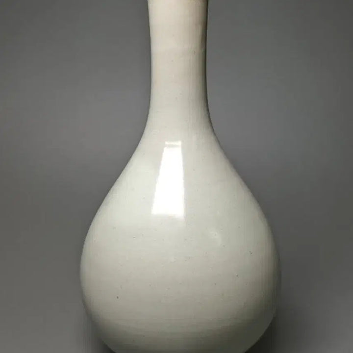 [BUNJANG] Qing Dynasty Mid-period Jiangxi Kiln White Glaze Changjingping Chinese Celadon Porcelain Antique Collectible / [진품] 청나라 중기 강서요 백유 장경병 중국도자기 골동품 수집품