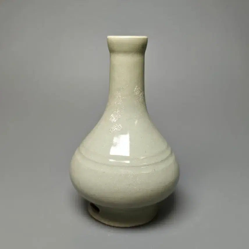 [BUNJANG] Late Ming Dynasty Longquan Celadon Vase Antique Chinese Ceramic Collectible / [진품] 명나라 말기 용천요 청자 장경병 중국도자기 골동품 수집품