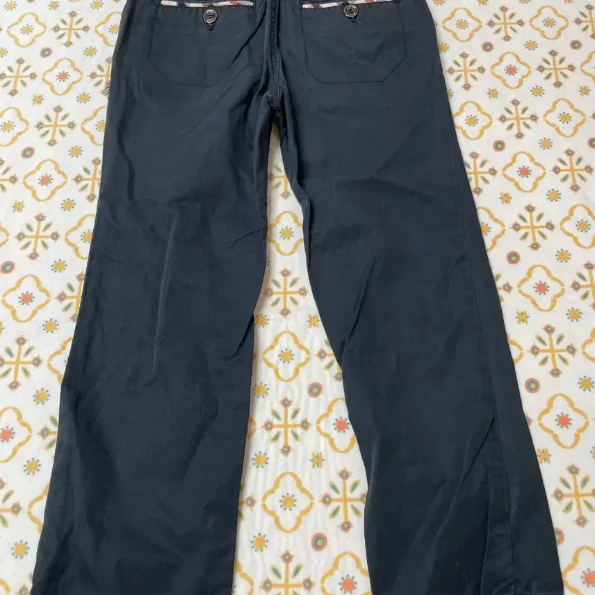 [BUNJANG] Daks Black Cotton Pants / 닥스 블랙 면바지 120 총장 68