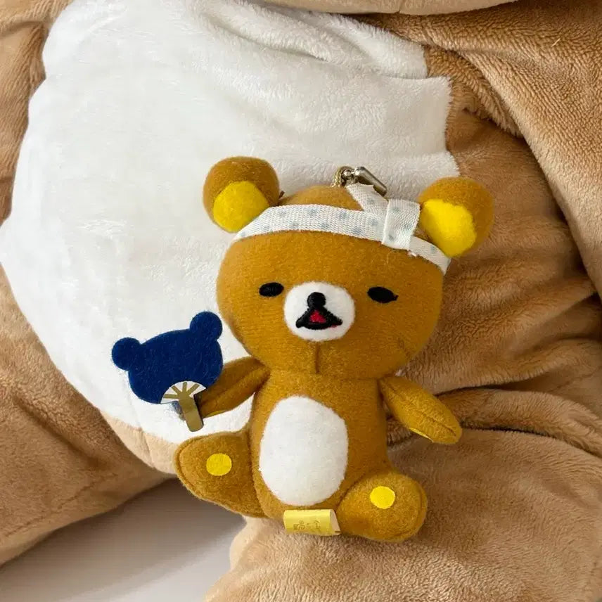 [BUNJANG] Rilakkuma Summer Fan Tenori Doll / 리락쿠마 여름 부채 테노리 인형