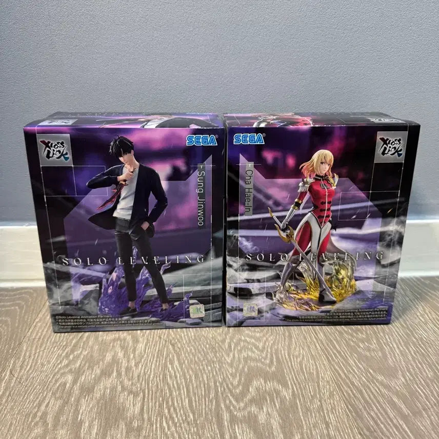 [BUNJANG] Solo Leveling Sung Jin Woo / Cha Hae In Figure Set / 나혼자만레벨업 성진우/차해인 피규어 세트