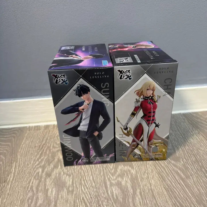 [BUNJANG] Solo Leveling Sung Jin Woo / Cha Hae In Figure Set / 나혼자만레벨업 성진우/차해인 피규어 세트