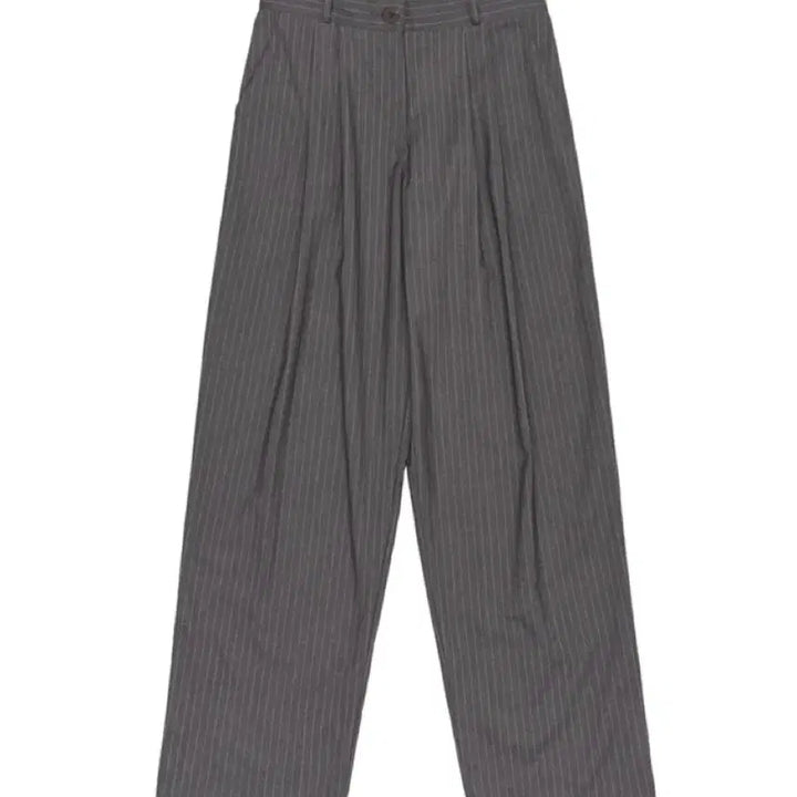 [BUNJANG] Sculptor Peekaboo Lowrise Pintuck Pants Gray / 스컬프터 Peekaboo Lowrise Pintuck Pants Gray
