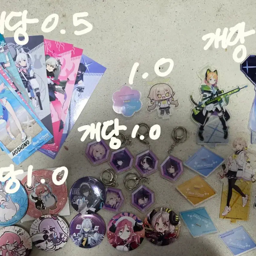 [BUNJANG] Blue Archive Hifumi Acrylic Stand (SD) &amp; Eleph / 블루아카이브 굿즈 판매합니다