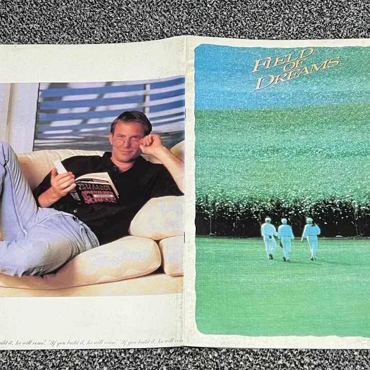 [BUNJANG] Dream Field Movie Pamphlet / 꿈의 구장 영화책자 팜플렛