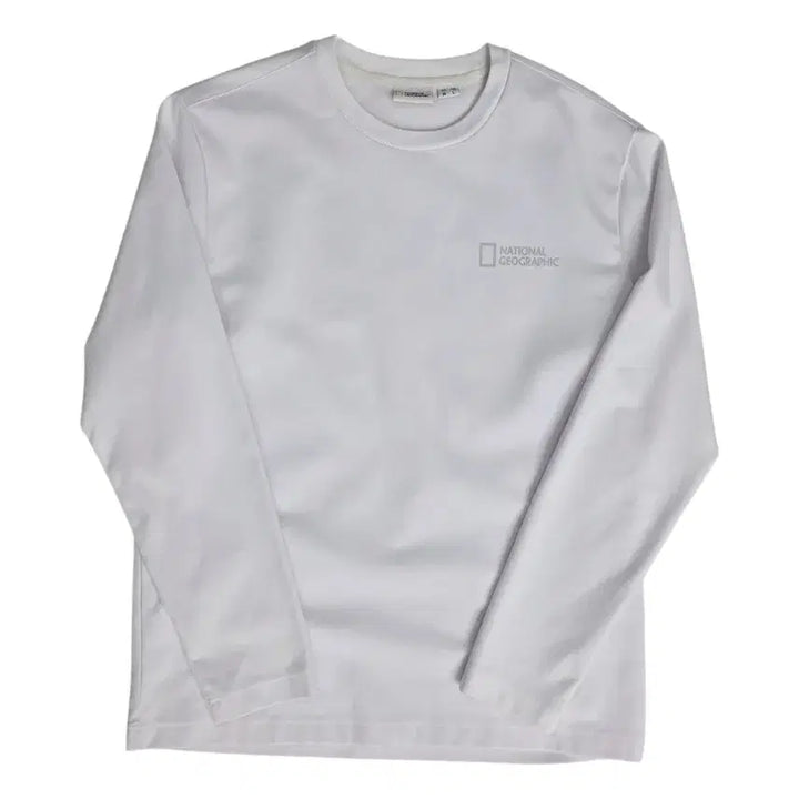 [BUNJANG] National Geographic Long Sleeve T-Shirt White L / [프립]L/내셔널지오그래픽 긴팔 티셔츠 화이트