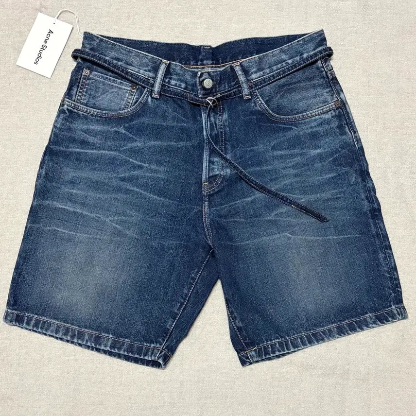 [BUNJANG] Acne Studios Broadway Loose Fit Denim Shorts / 아크네스튜디오 루즈핏 데님쇼츠 브로드웨이