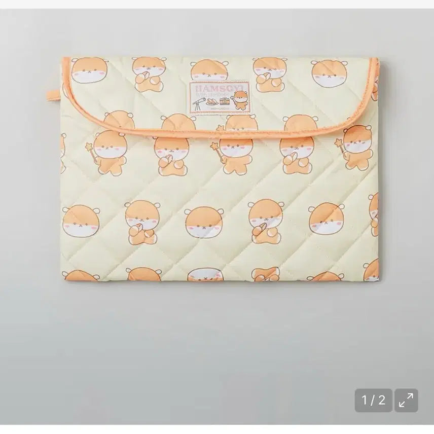 [BUNJANG] MONSTA X Kihyun Hamster Pouch M (Sealed) / 미개봉 새상품 기현 햄슥이 파우치 M