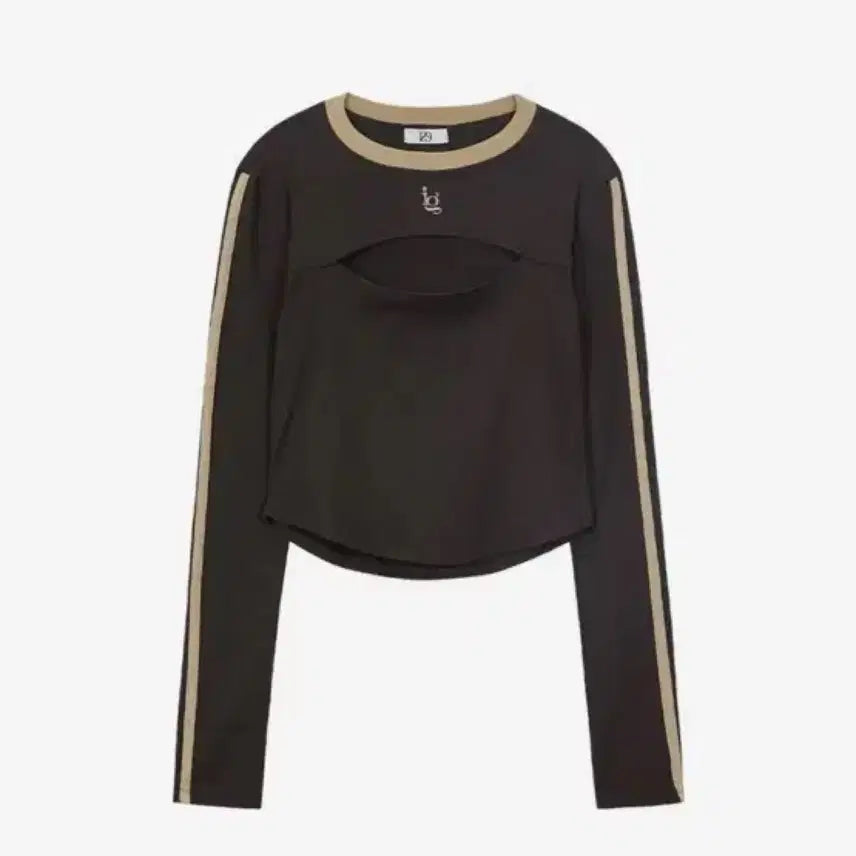 [BUNJANG] Illiy 3 Cutout Long Sleeve Brown / 일리고 IG 컷아웃 롱 슬리브 브라운